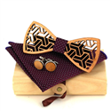 Set Pajarita de Madera