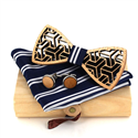 Set Pajarita de Madera