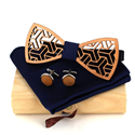 Set Pajarita de Madera
