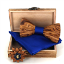 Set Pajarita de Madera