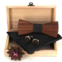 Set Pajarita de Madera