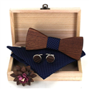 Set Pajarita de Madera