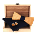 Set Pajarita de Madera